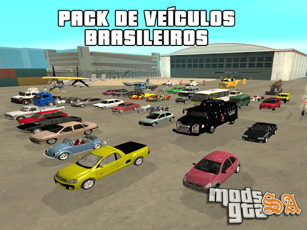 Pack de Veículos Brasileiros v1 para GTA San Andreas